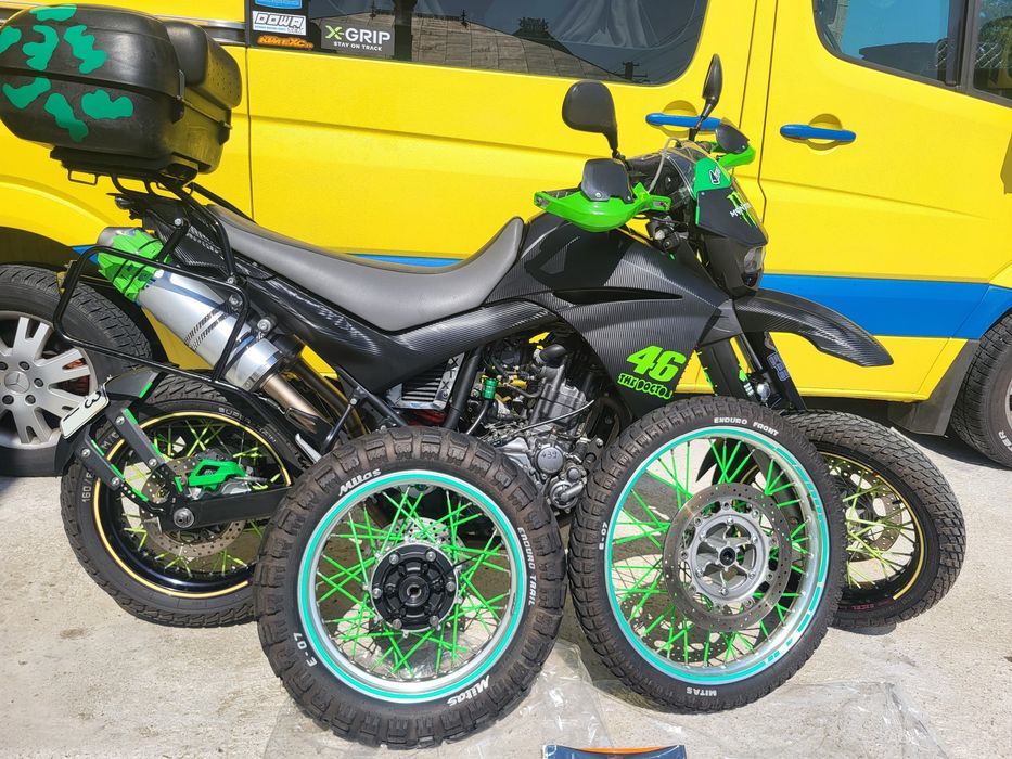 Motocicleta Yamaha XT 660 X, permis A2 ,45000 km. Injecție.
