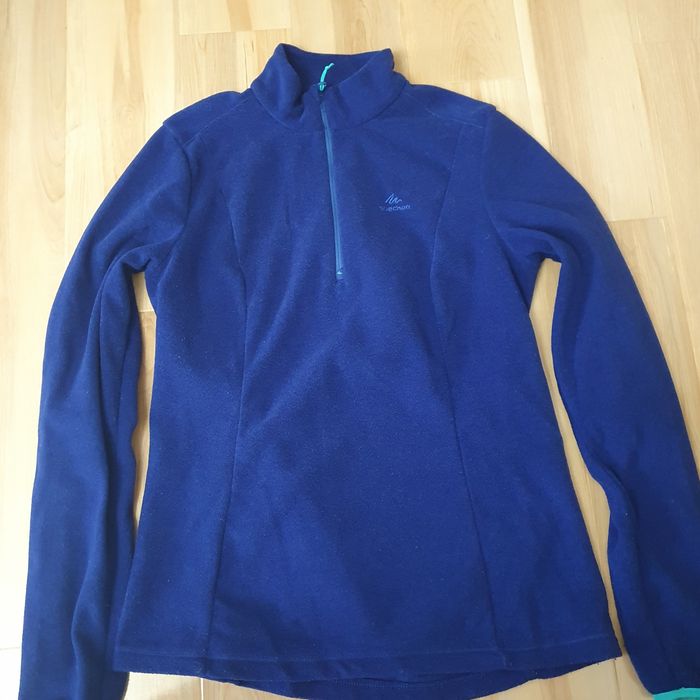 Bluză calduroasa Quechua, măr S-M; 13-14 ani