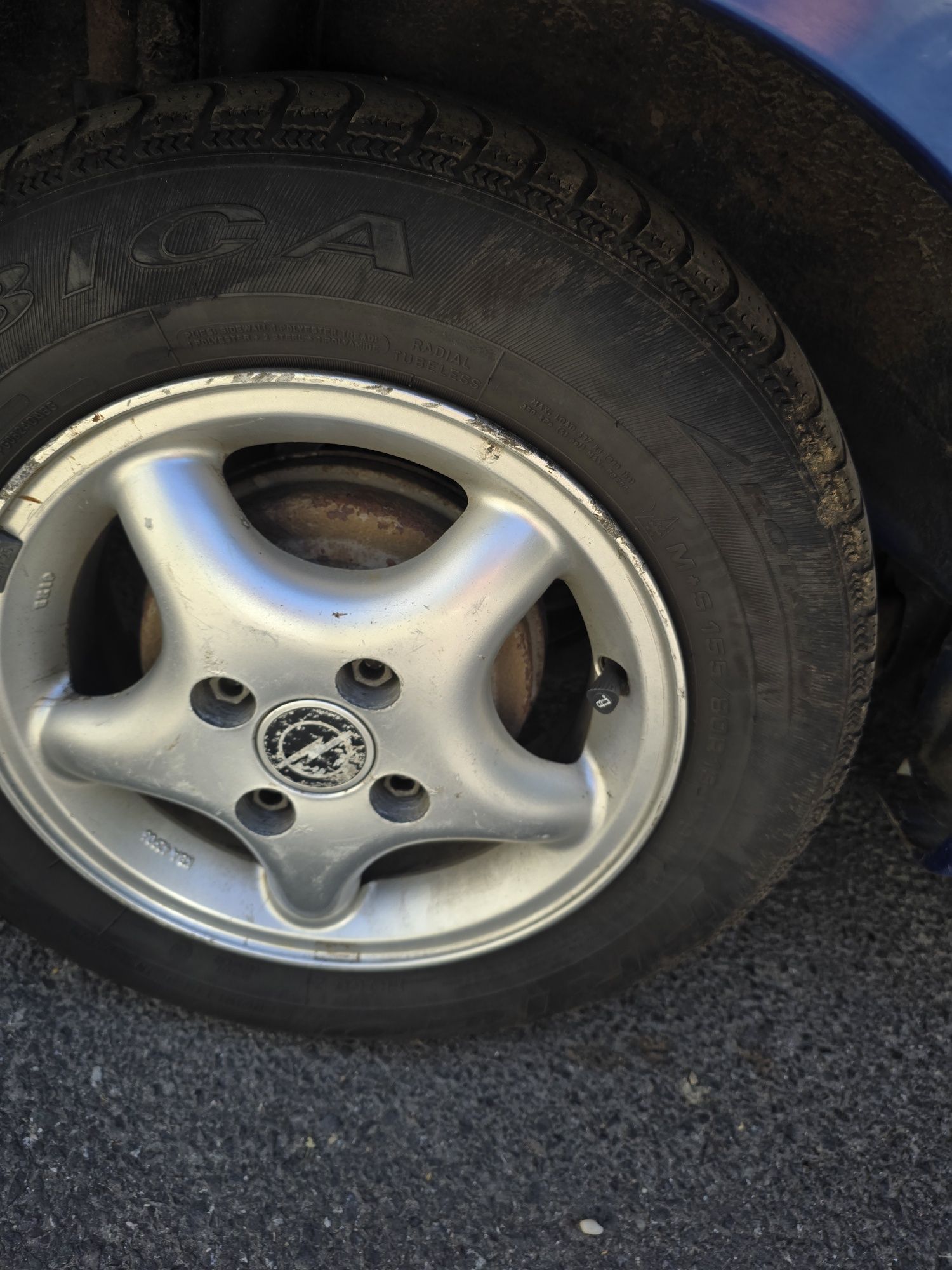 Jante Aliaj +Cauciucuri 155/80 R13