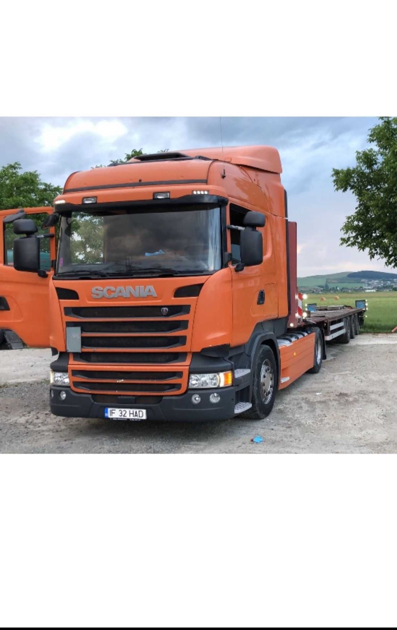 Scania V8 520 si R450 impreuna cu sau fara trailer