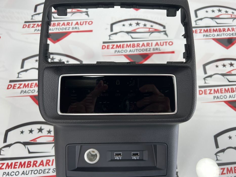 Panou Clima Digital + Bricheta OEM Audi A6 C8 A7 C8 A8 D5 Q7 Q8 4M
