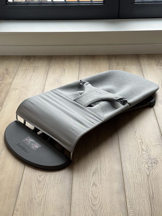 Детска люлка/шезлонг bouncer BabyBjorn Bliss 3D Jersey сив Light Grey