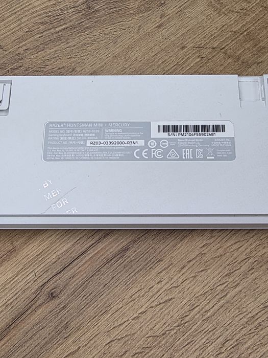 Tastatura Razer Hunstman Mini Mercury - Garantie