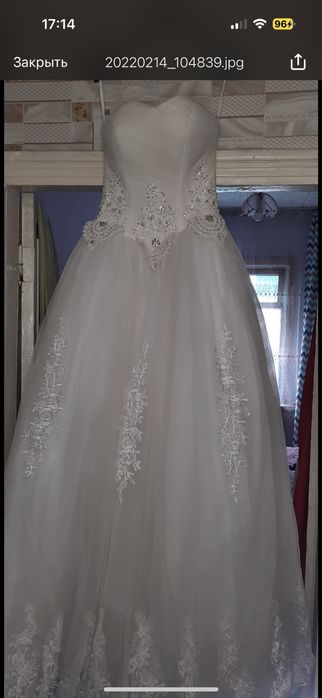Продам свадебное платье