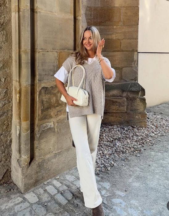 чисто нов пуловер без ръкави Fransa