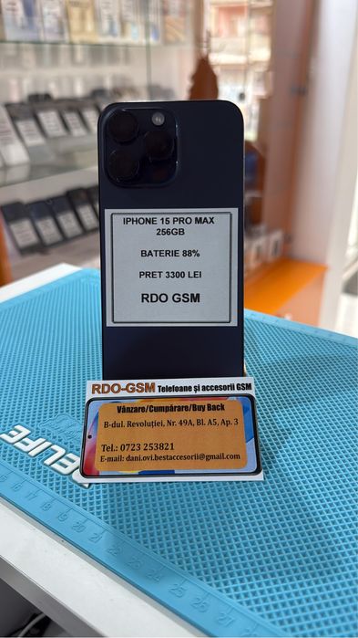 Iphone 15 Pro Max 256gb Neverlock/Garantie