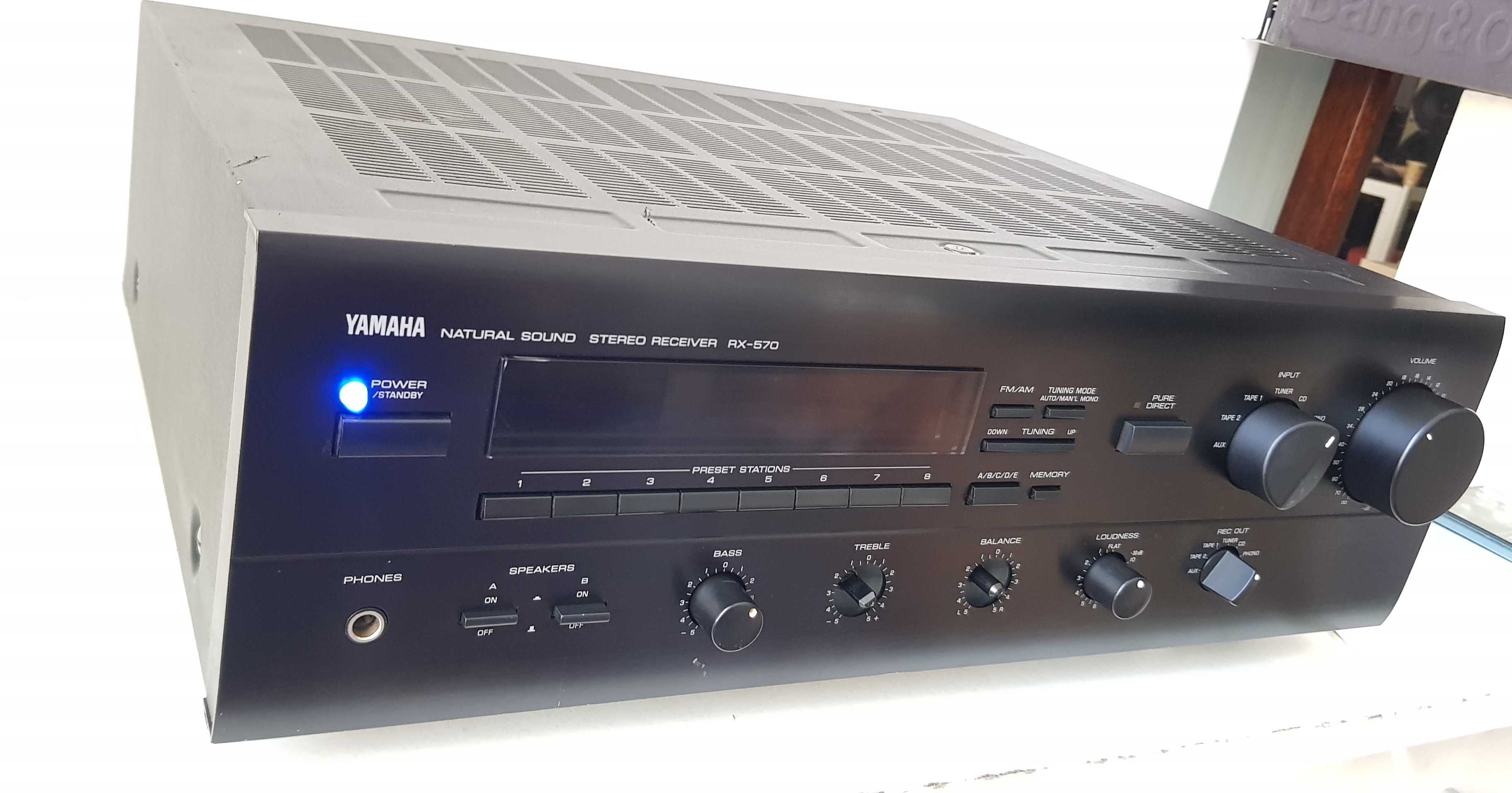 Yamaha RX 570 amplificator audio muzica filme arta sport