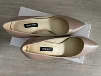 Pantofi Nine West, beige, 38, piele