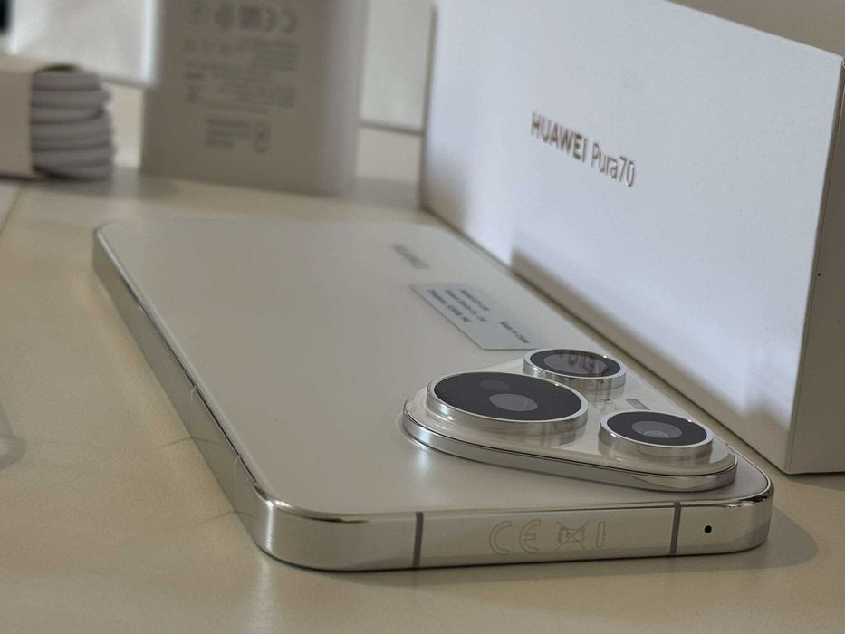Бартер!НОВ! Huawei Pura 70 White (Бял) 24м.Гаранция!