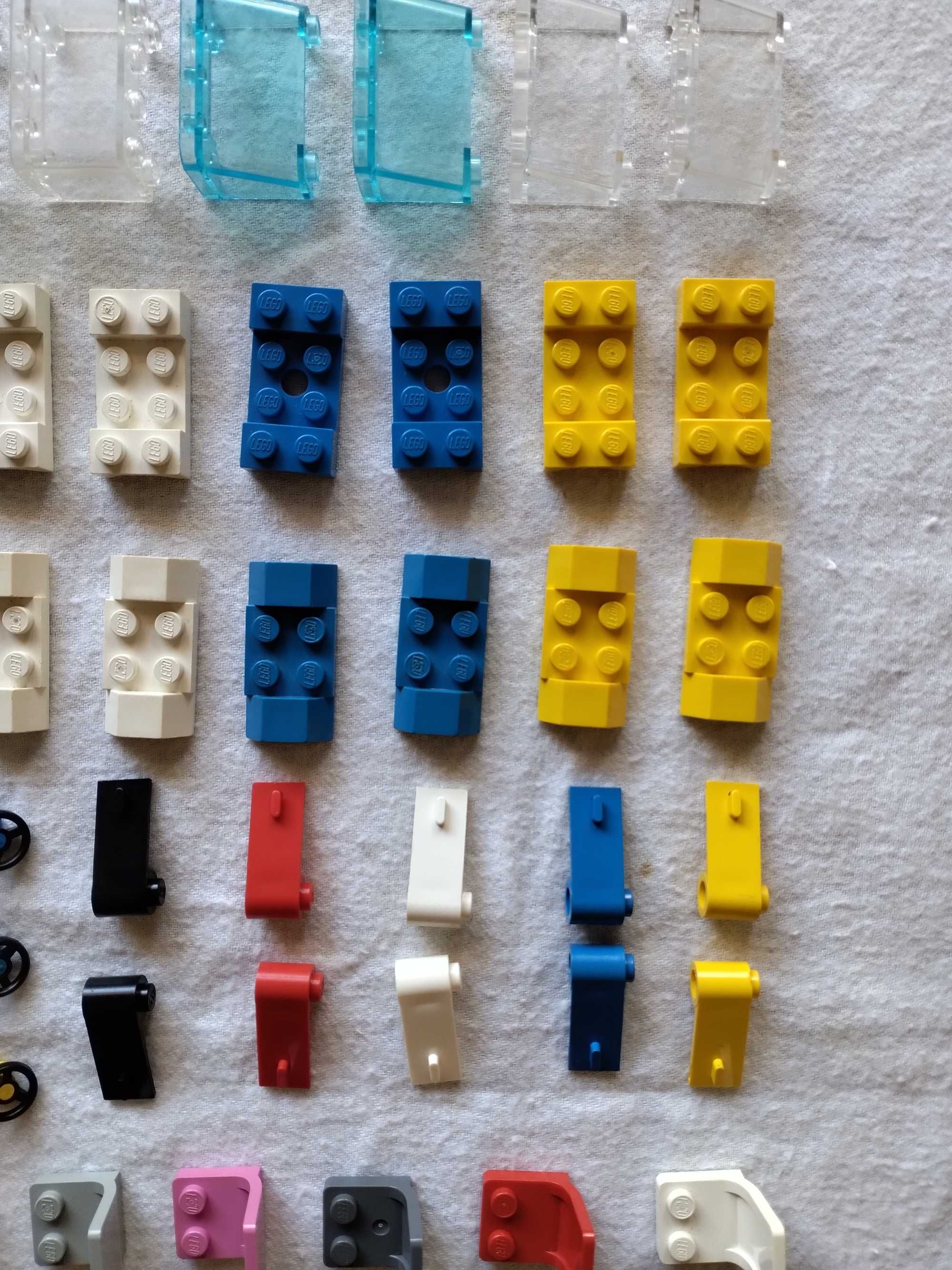 Lego части - стъкла, калници, кормила, седалки, врати, антени