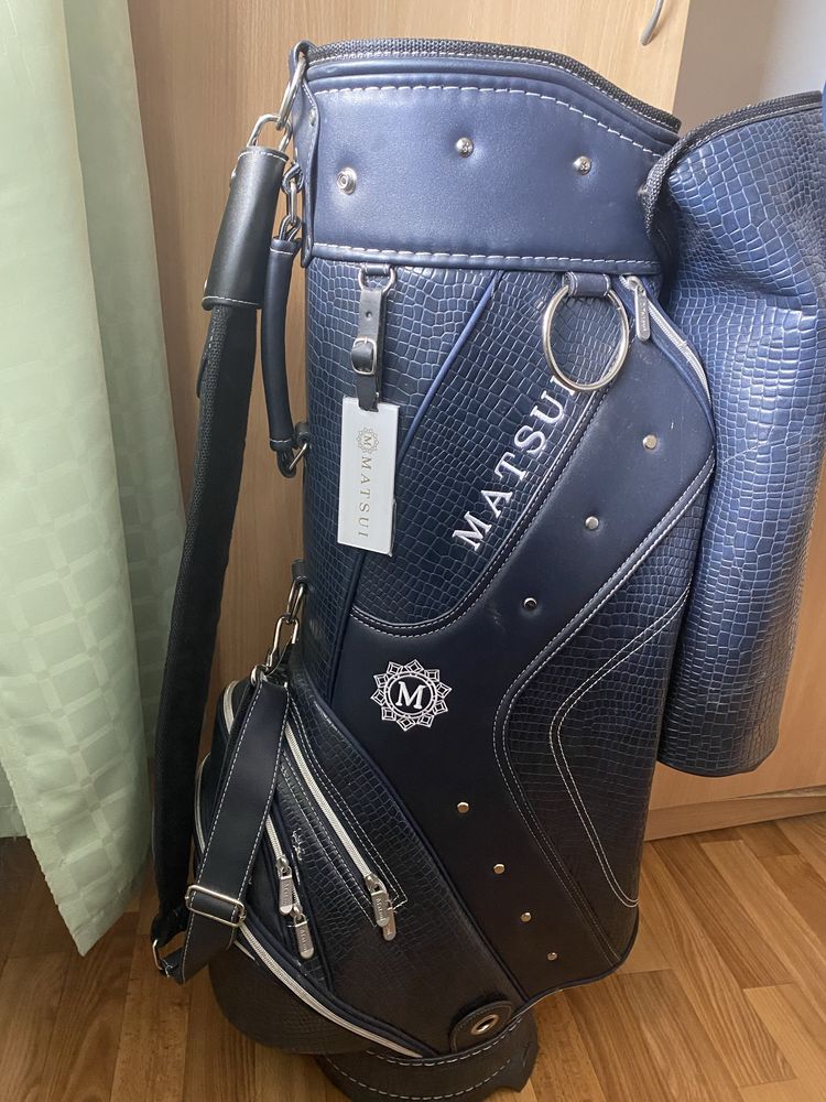 Кожена чанта за голф/golf MATSUI