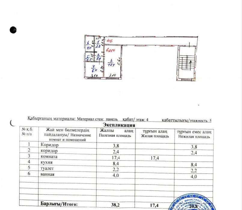 Продам 1 комнатную квартиру