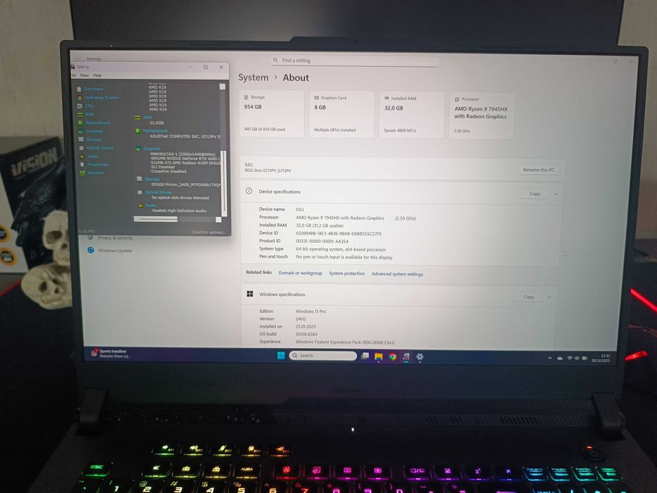 De vânzare* Laptop GAMING Asus ROG STRIX G713PV-LL037