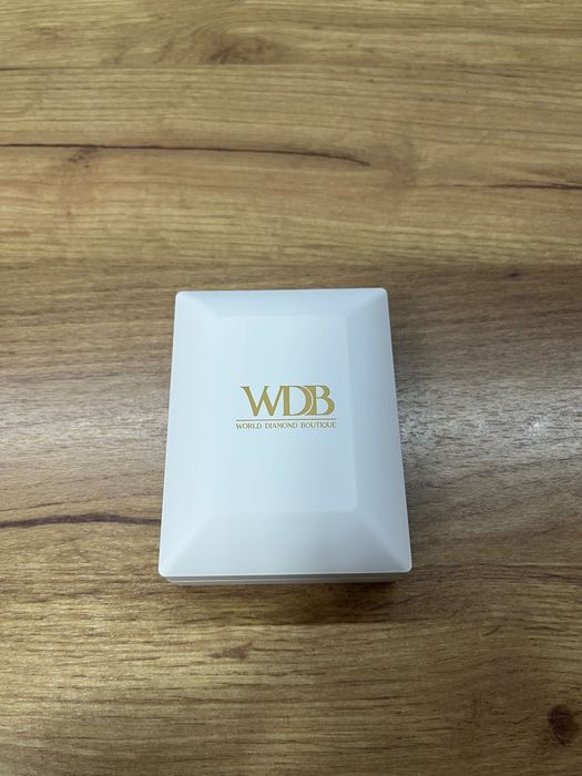 Златно колие с диамант 3,00 карата Е VVS 2 отгледан в лаборатория