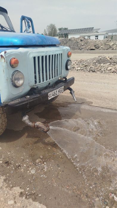 Газ 53 водовоз сотилади. 4 тонналик метан газли