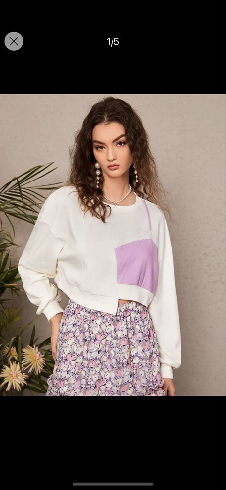 Блузи Bershka и Shein