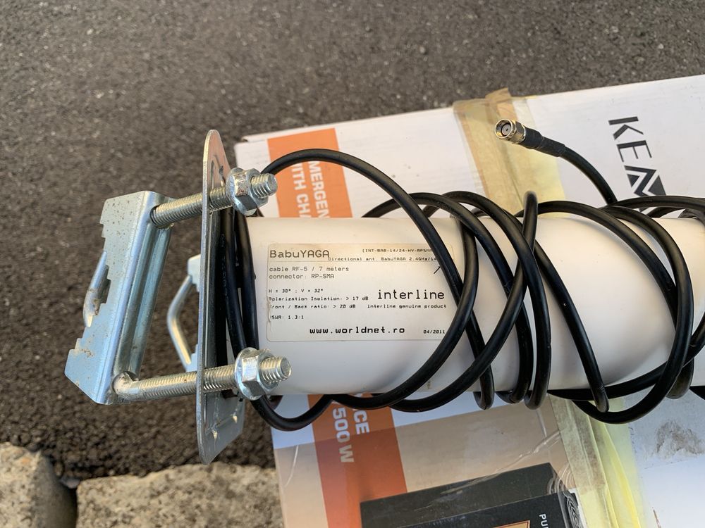 Antena wifi de mare putere ~5km