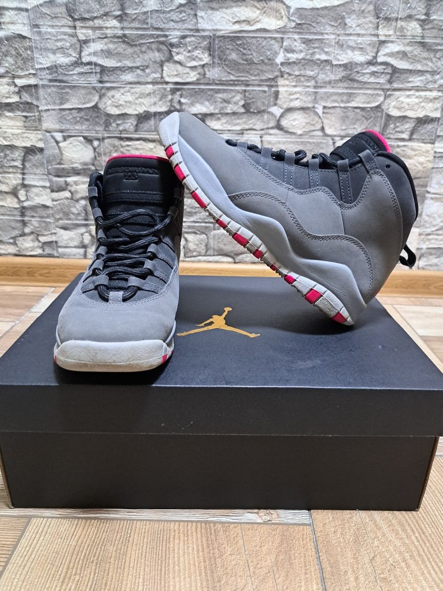 Nike Air Jordan 10 X Retro Grey-Pink