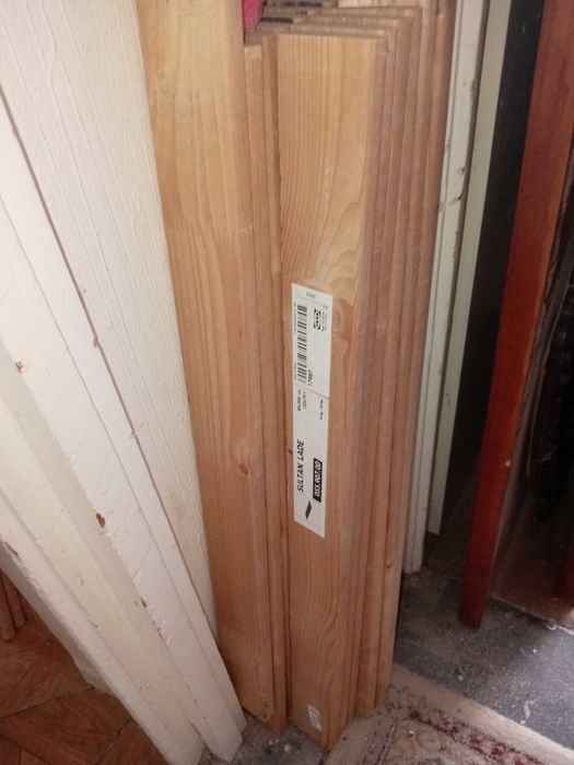 Traverse lemn pat 80/6,5/2cm,