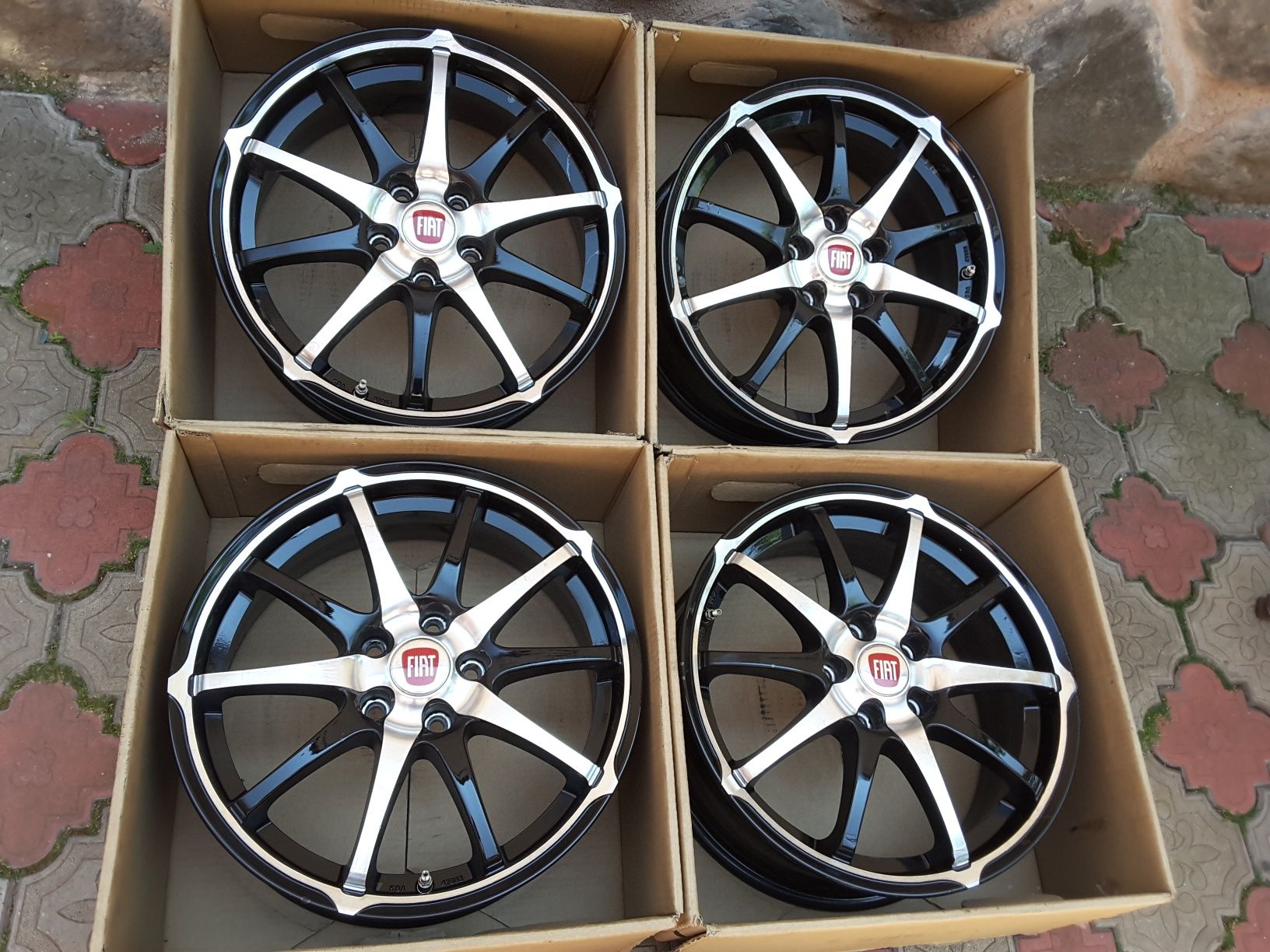 jante aliaj 17; 5x110; Fiat 500x X