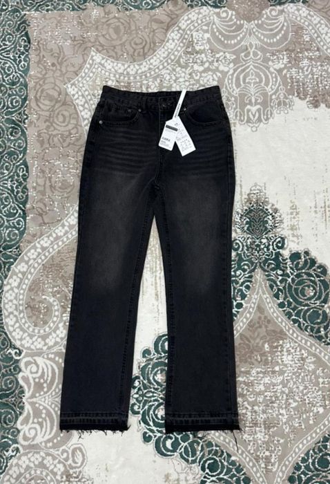 Flared jeans black новые