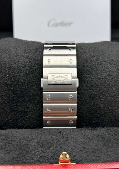 Cartier Santos - Green - Full Set - In Garantie