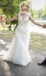 Rochie mireasa+voal.