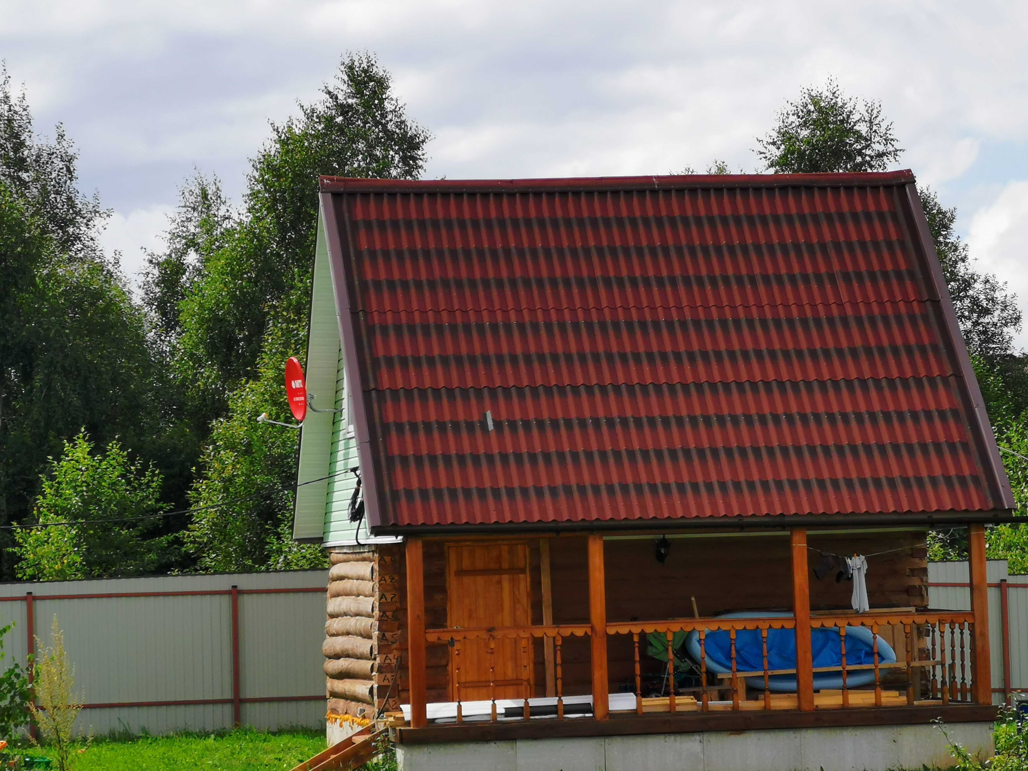 Ондулин смарт, 3D. Гибкая черепица, металлочерепица, осп