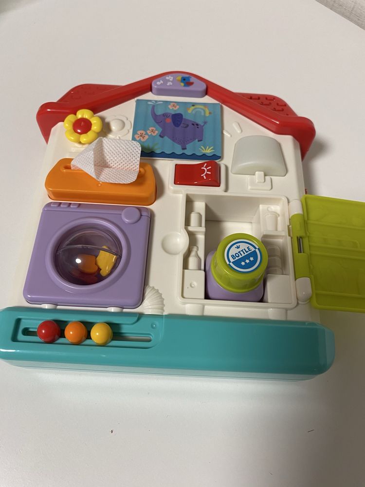 Активна играчка Hola Toys - Монтесори дъска, къща