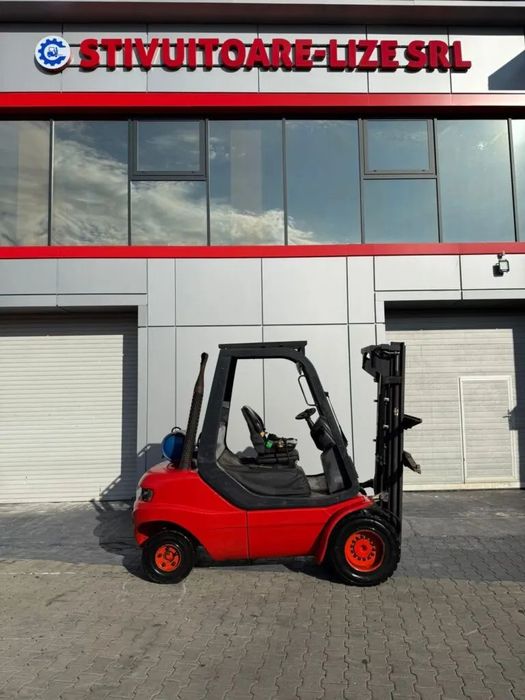 Linde H35T-03, CATARG TRIPLEX Motostivuitor Linde H35T-03, GPL, An 2002, 3.5 tone, Catarg triplex