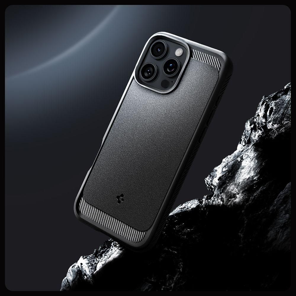 Кейс spigen rugged armor mag magsafe за iphone 16 pro max - матово чер