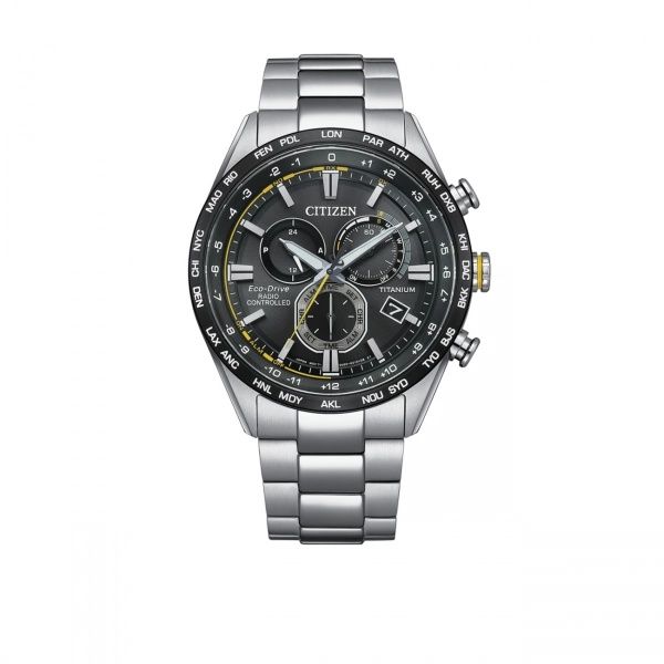 Ceas Citizen Super Titanium EcoDrive Safir CB5947-80E NOU!