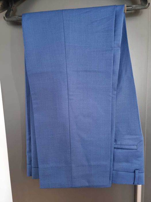 Costum barbati culoare albastru