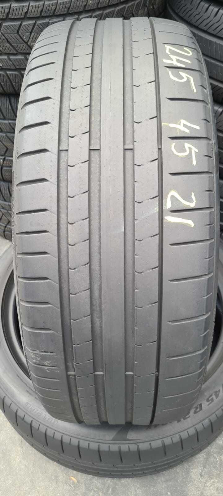 2 anvelope vara Pirelli 245/45/21 dot 2018