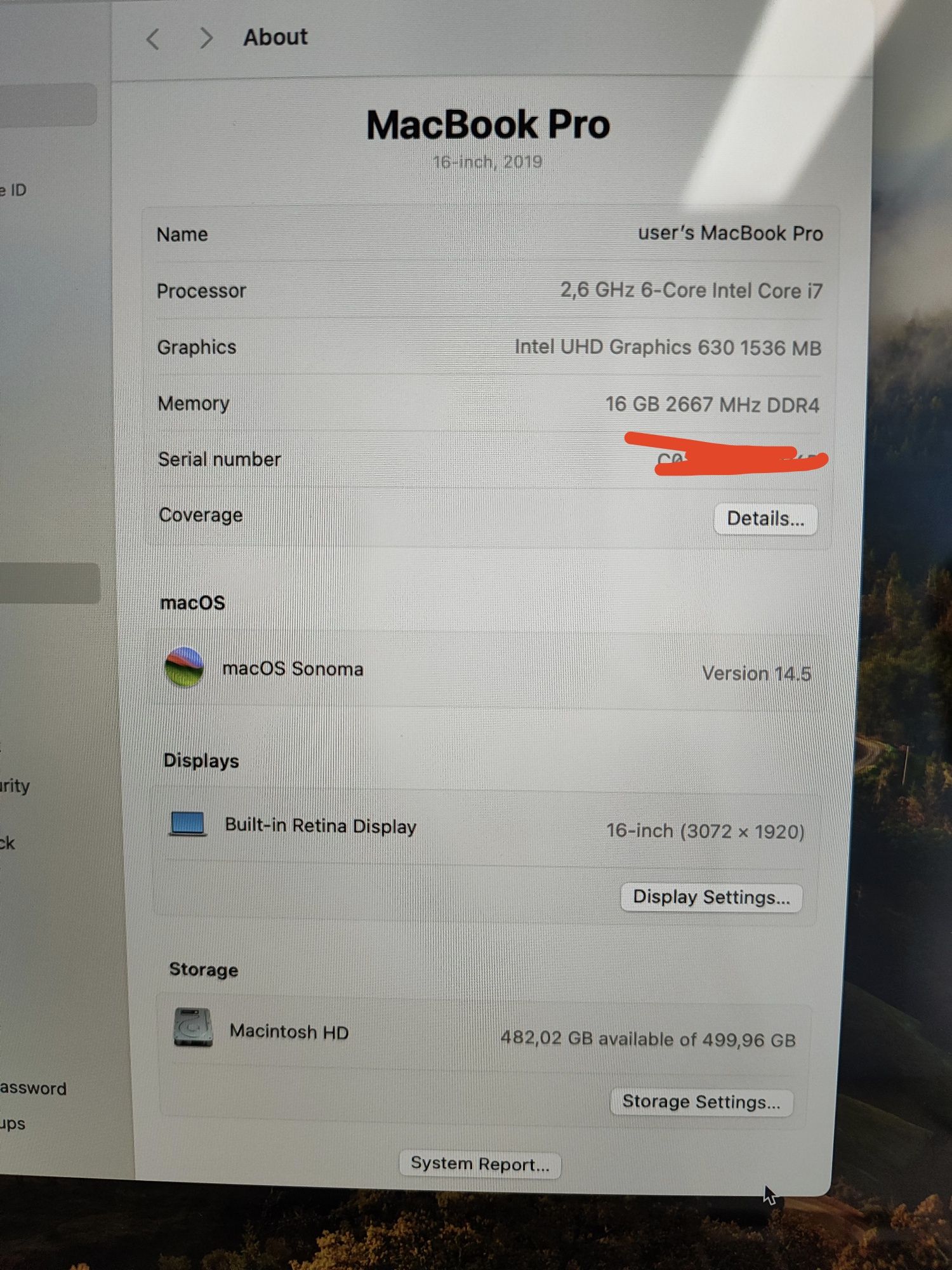 Macbook pro 16 2019 i7 16/512gb Radeon Amanet Lazar Crangasi 48282