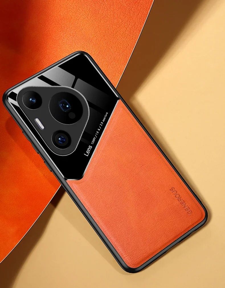 Huawei Pura 70 / 70 Pro / 70 Ultra / GENEROUS Кожен кейс гръб с магнит