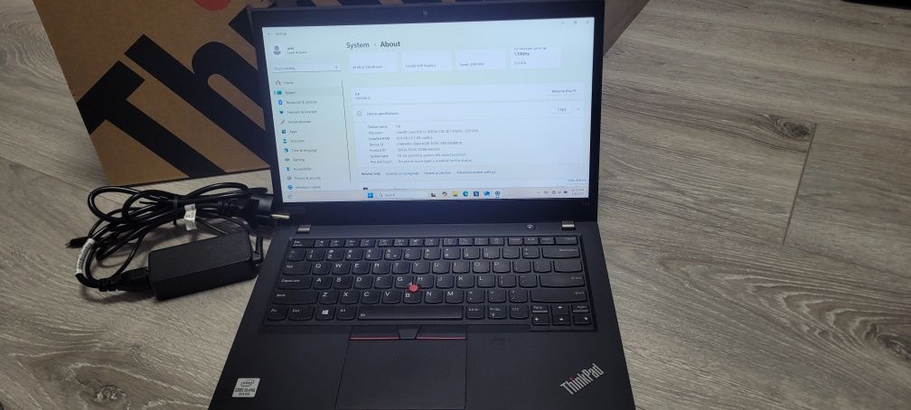 Laptop LENOVO ThinkPad T590/32G 512 Intel Core I7