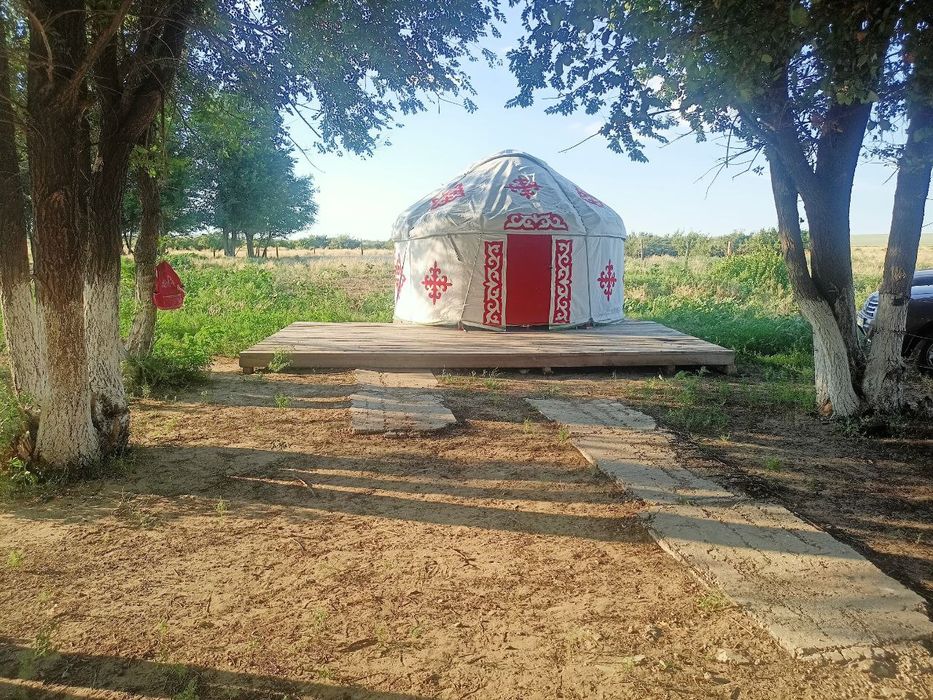 Юрта. Металлические