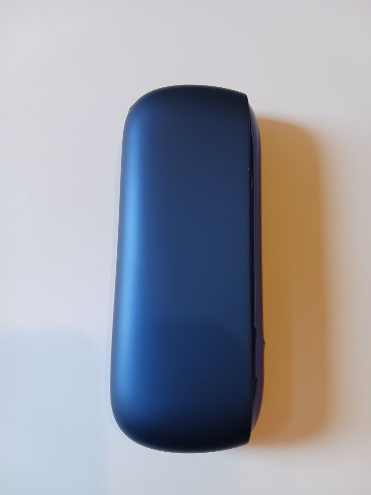 Carcasa / Pocket charger IQOS 3 DUO (blue) + perie curatare