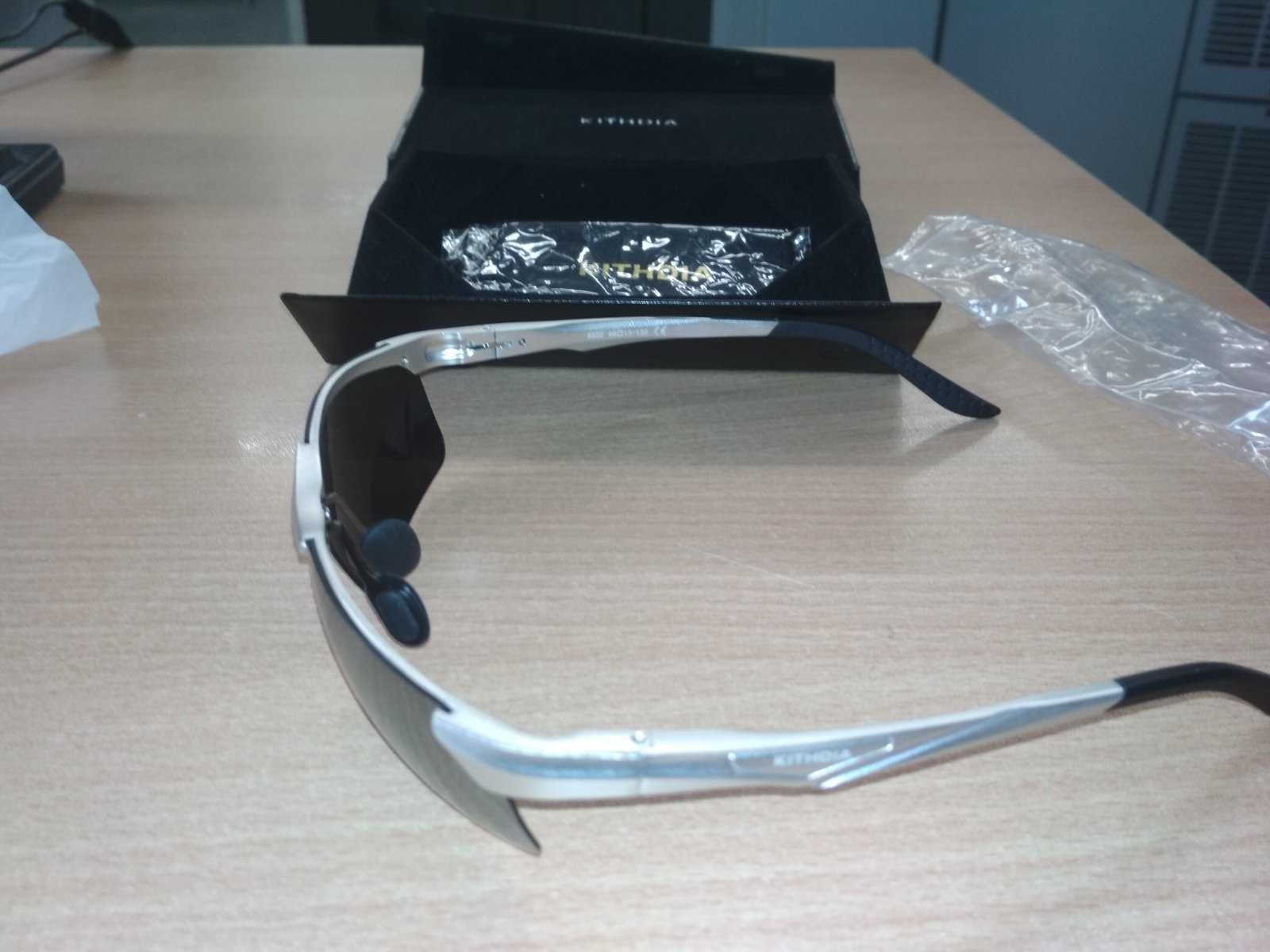 Чисто нови полароидни слънчеви очила с алуминиева рамка Kithidia. UV!