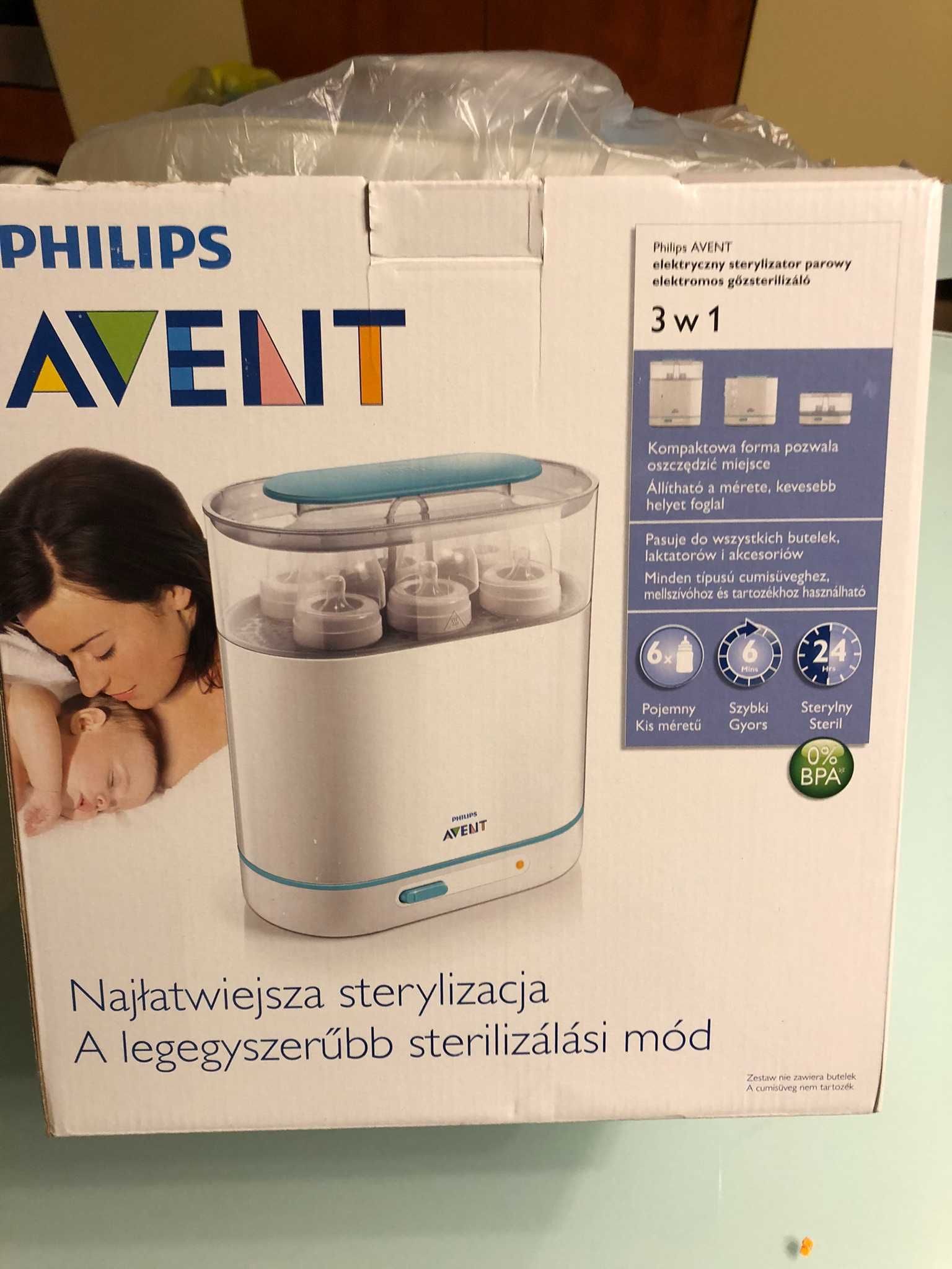 Vand Sterilizator electric cu abur 3 in 1 Philips Avent