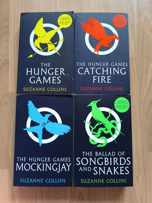 Игрите на глада книги поредица