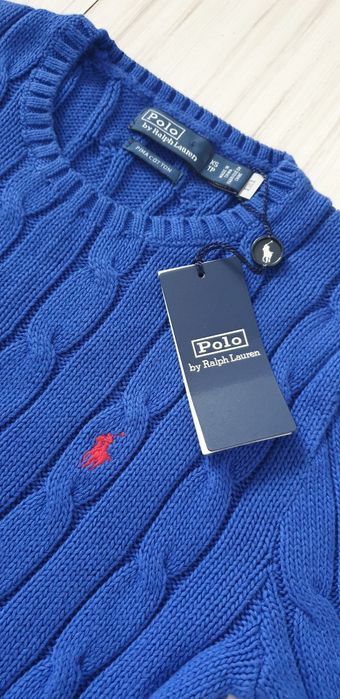 POLO Ralph Lauren Cable Pima Cotton  XS НОВО! ОРИГИНАЛ! Дамски Пуловер