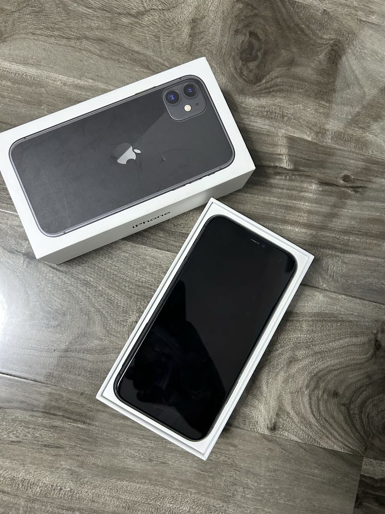 iPhone 11 negru 64 gb