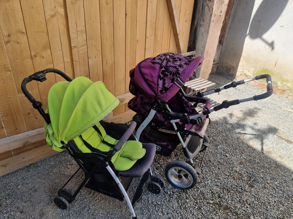 Vând 2 cărucioare pentru copiii