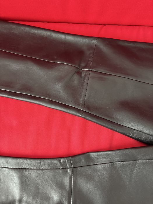 Pantaloni dama Selected 38 piele naturala