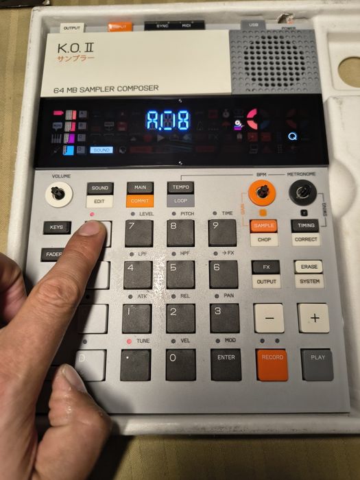 Teenage Engineering EP–133 KO II 64 MB Композитор на семплери