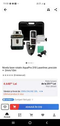 Nivelă laser Aquapro