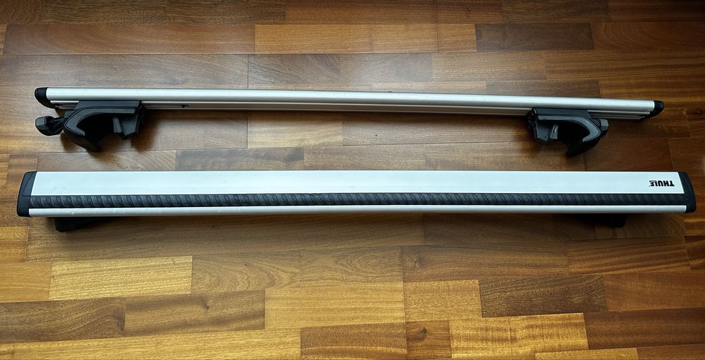 Thule bare transversale Evo WingBar raised rail