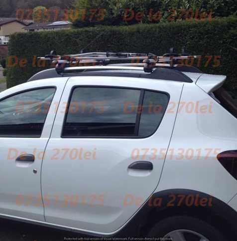 Bare transversale portbagaj ALUMINIU DACIA Duster Dokker Logan Sandero